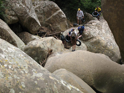Canyoneering on the Pirai