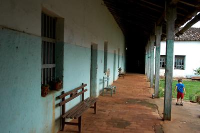 Court Yard in Santiago de Chiquitos, Santa Cruz, Bolivia