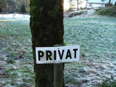 There are many PRIVATE places at Milde