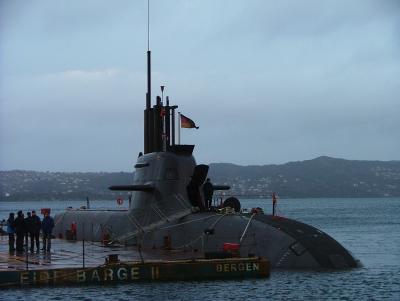 U33 - S183  Kiel -Das dritte U-Boot der Klasse 212A Im Bergen - Norwegen