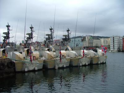 Bergen Harbour-Norwegian Navy