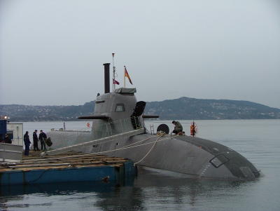 U33  Deadly Beauty- S183  Kiel -Das dritte U-Boot der Klasse 212A Im Bergen - Norwegen