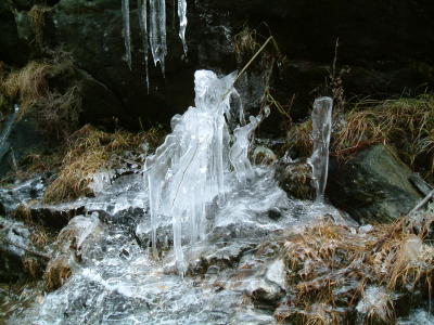 The IceMan with his Lady - and the Watcher -ARTIS NATURA MAGISTRA