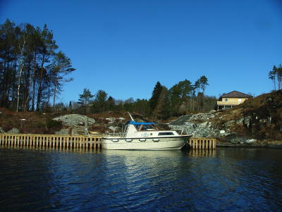 Kjell Aage Festes boat  by Simens Brygga - Bergfjord