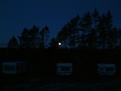 Natt paa Kaldsneset Caravan Site