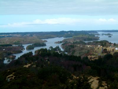 View from Bergfjordfjellet