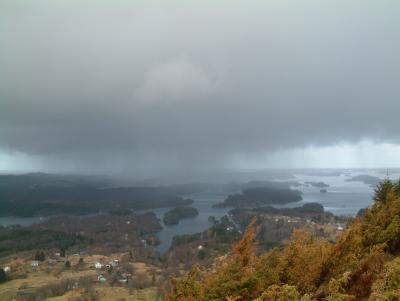Some days are different -View from Bergfjordfjellet