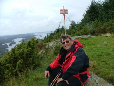 Roald Atle Furre at Bergfjordfjellet