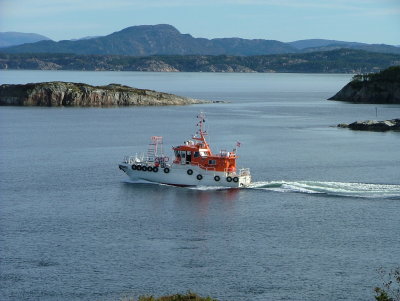 Pilot boat from Fedje in Rongesund