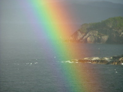 Rainbow at Paalsneset ALL basic Coloures