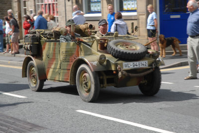 More Trucks in Uppermill's Wartime  Parade