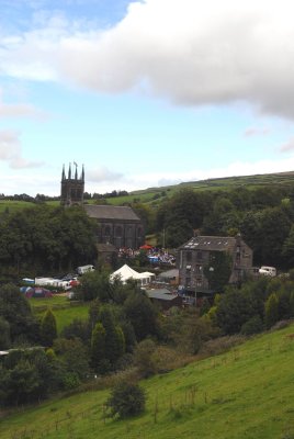 The Church in Uppermill, Venue for The Rush Cart Festival