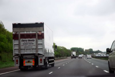 CARRY GENTLY LORRY