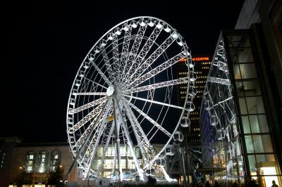 Manchester Wheel at Night