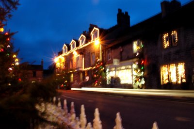 Christmas Lights in Castleton