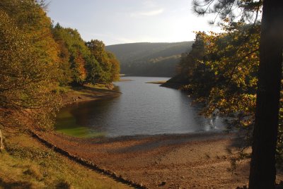 Derwent Reservoir in The Peak District