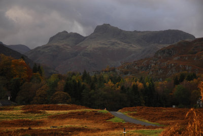 Langdale Pikes in The Lake District