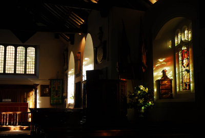 Light Through a Church Window