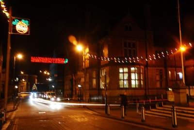 Stalybridge Xmas Lights Near The Town Hall