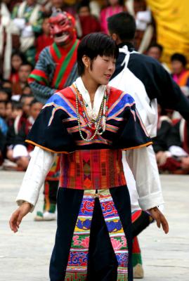 folkdancer-Bhutan