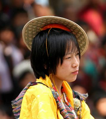 festival dancer-Bhutan