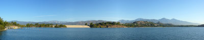 Puddingstone Lake panorama 2009-10-22
