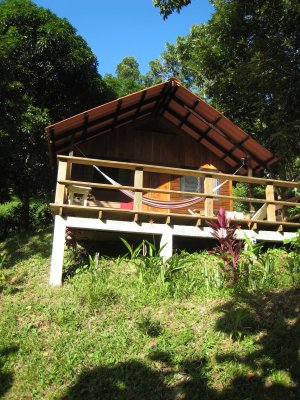 Our cabana at Black Rock lodge