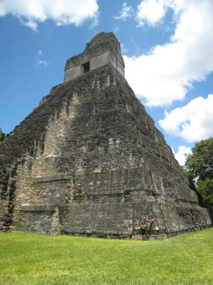 Size of Temple I - Tikal