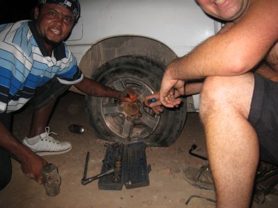 This is how you fix a stuck lugnut.