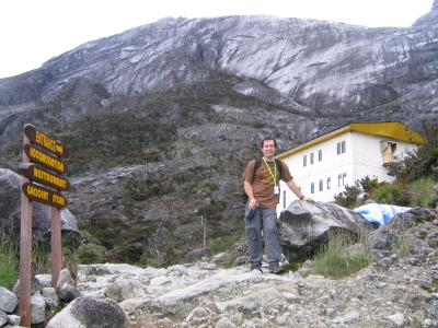 The base camp where we will spend the first night