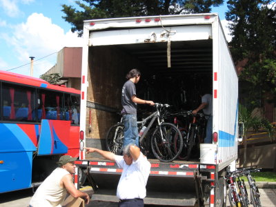 Bikes shipment...