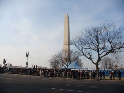 Inauguration day, Jan 20, 2009, DC