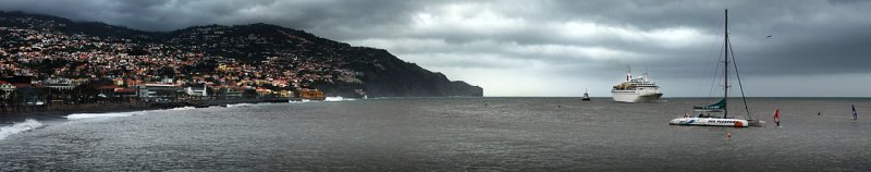 Funchal with Cruise Ship