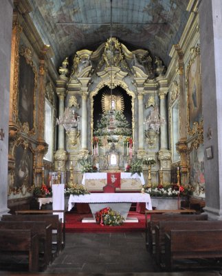 Interior of Nossa Senhora do Monte