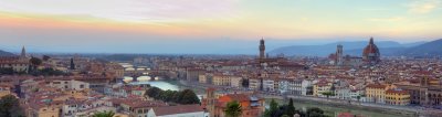 Panoramic Florence from Piazalle Michelangelo