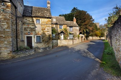 Northside looking toward the church