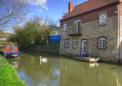 Fishing near Enslow Wharf