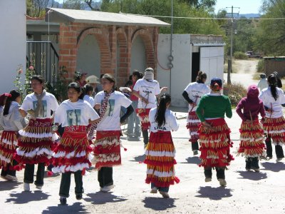 Small town celebration between Durango and Zacatecas.