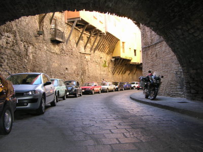 Underground roads (previously sewers) in Guanajuato.