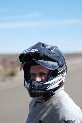 Nice helmet camera setup. Johan of Borg. (Swedishrider.com)