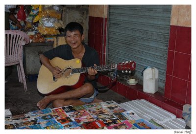Guitariste Rangoon.