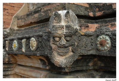 Fresque Temple Bagan.