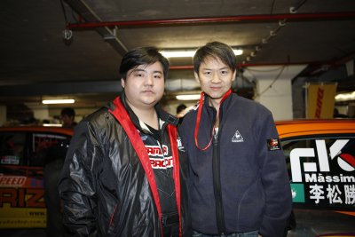 Pic with the Champion & I was his guest  that day!