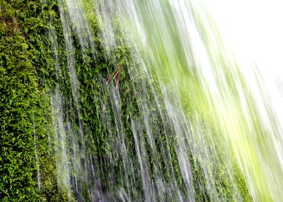Waterfall over Moss