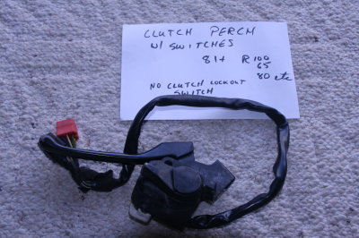 R80ST or G/S, R65 or R100  Clutch Perch and switch- $60