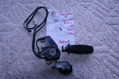 R80ST or G/S, R65 or R100  Throttle Perch-with switch- $90