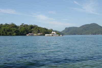 Vista da Pousada em Angra