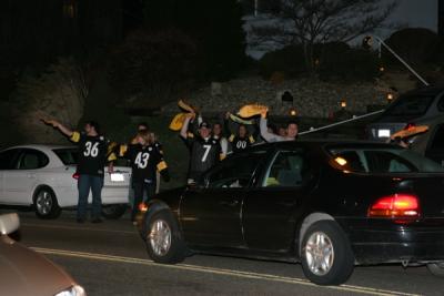 steelers wins (4) our neighbors across the street