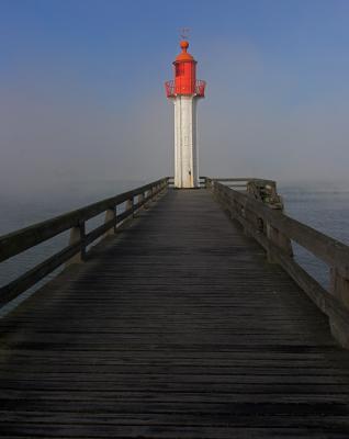 The red lighthouse