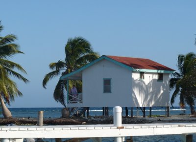 Arriving at the east dock